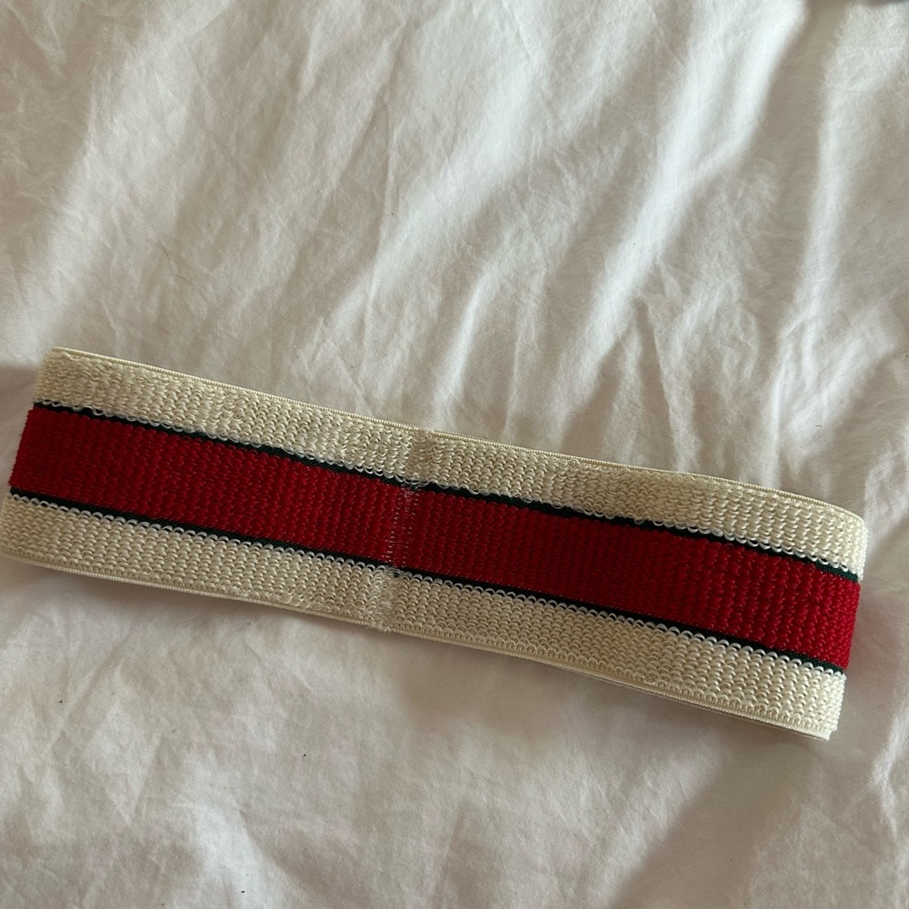 Gucci Red and White Headband - Picture 2 of 3